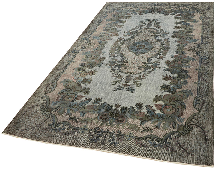 6x10 Grey Over Dyed Rug - 42599