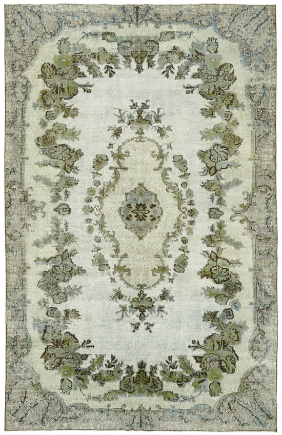 7x10 Blue Over Dyed Rug - 42600