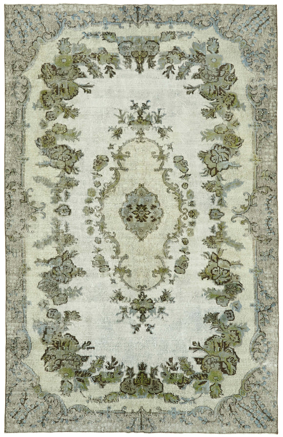 7x10 Blue Over Dyed Rug - 42600