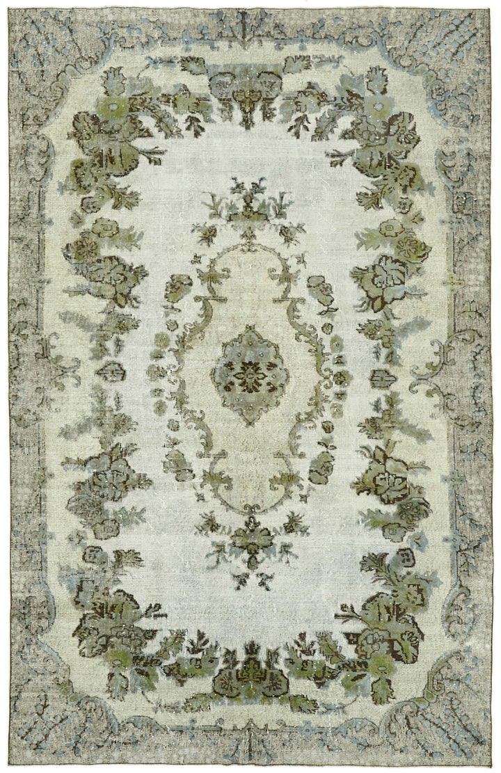 7x10 Blue Over Dyed Rug - 42600