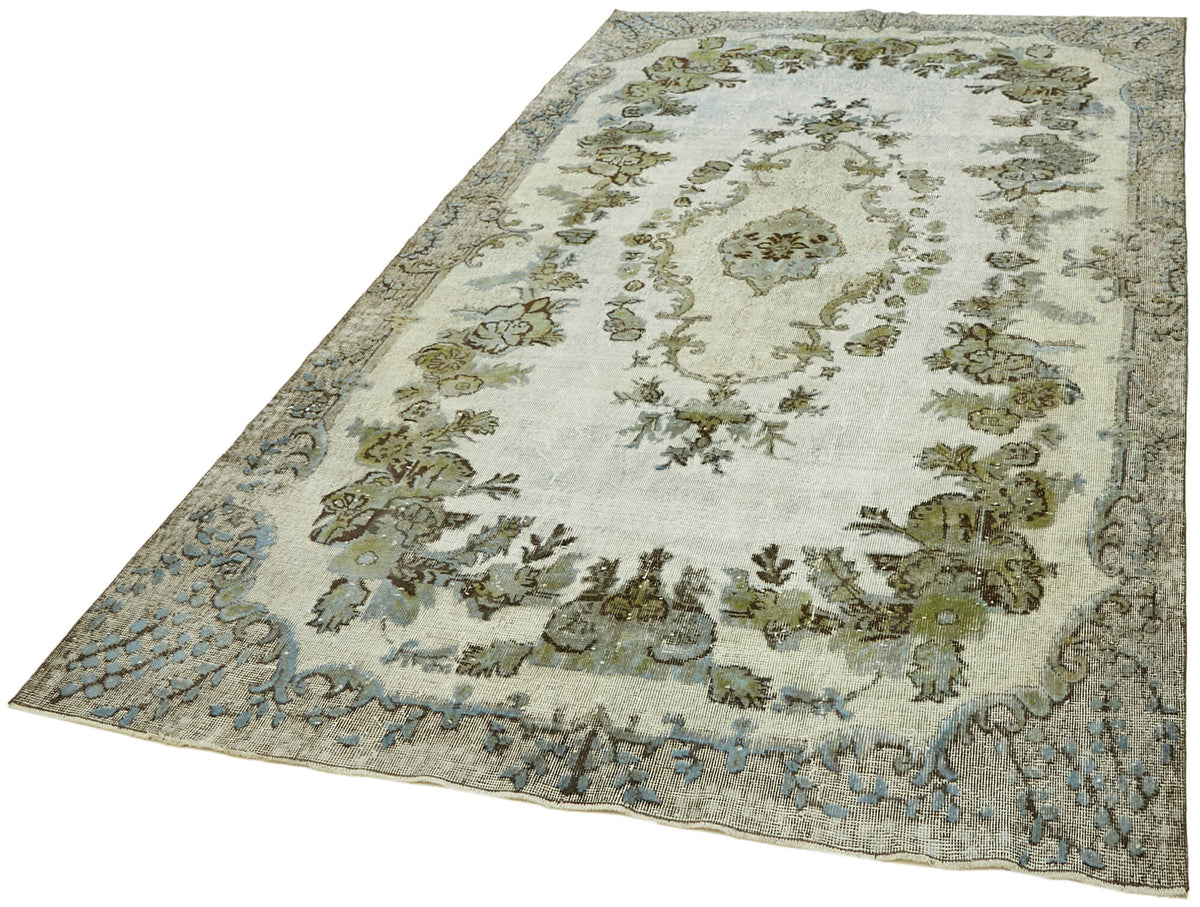 7x10 Blue Over Dyed Rug - 42600