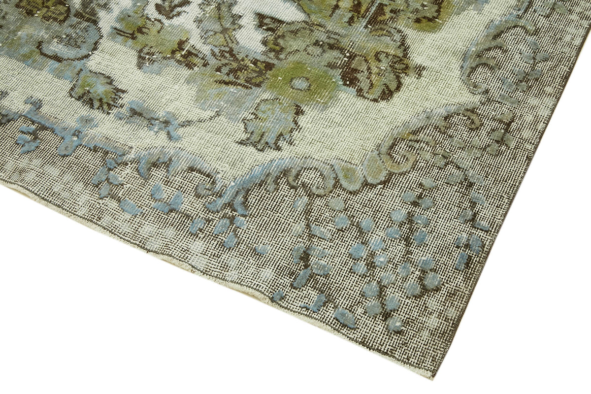 7x10 Blue Over Dyed Rug - 42600
