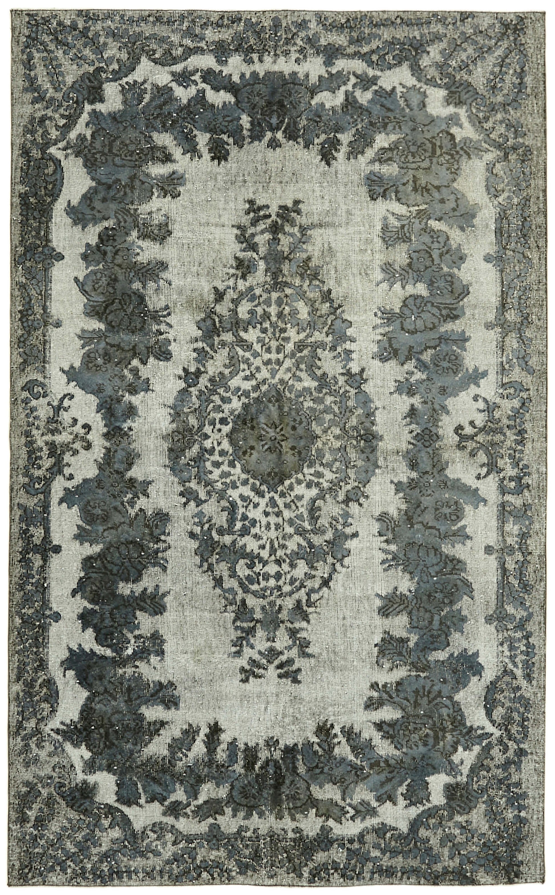 6x9 Grey Over Dyed Rug - 42602