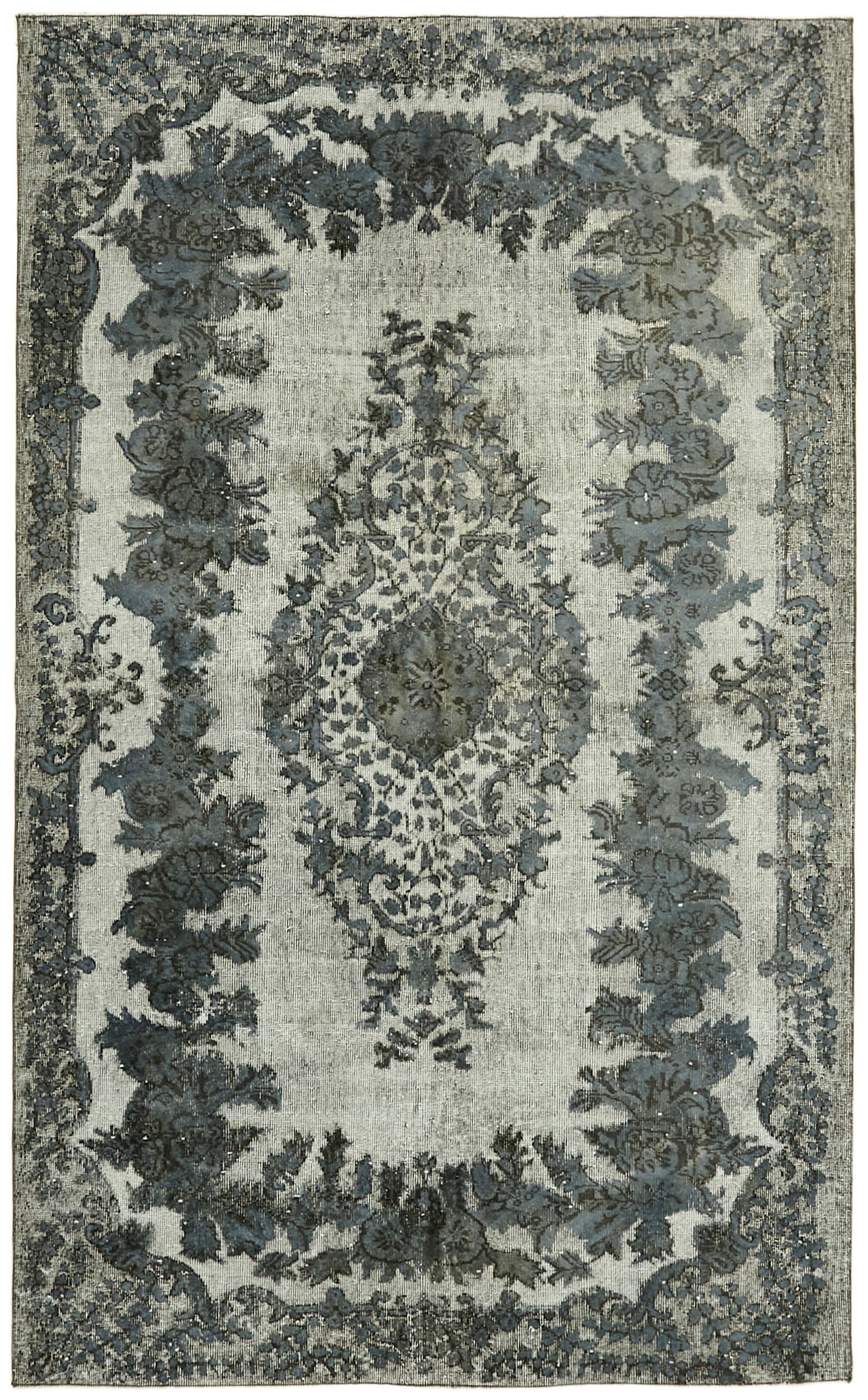 6x9 Grey Over Dyed Rug - 42602