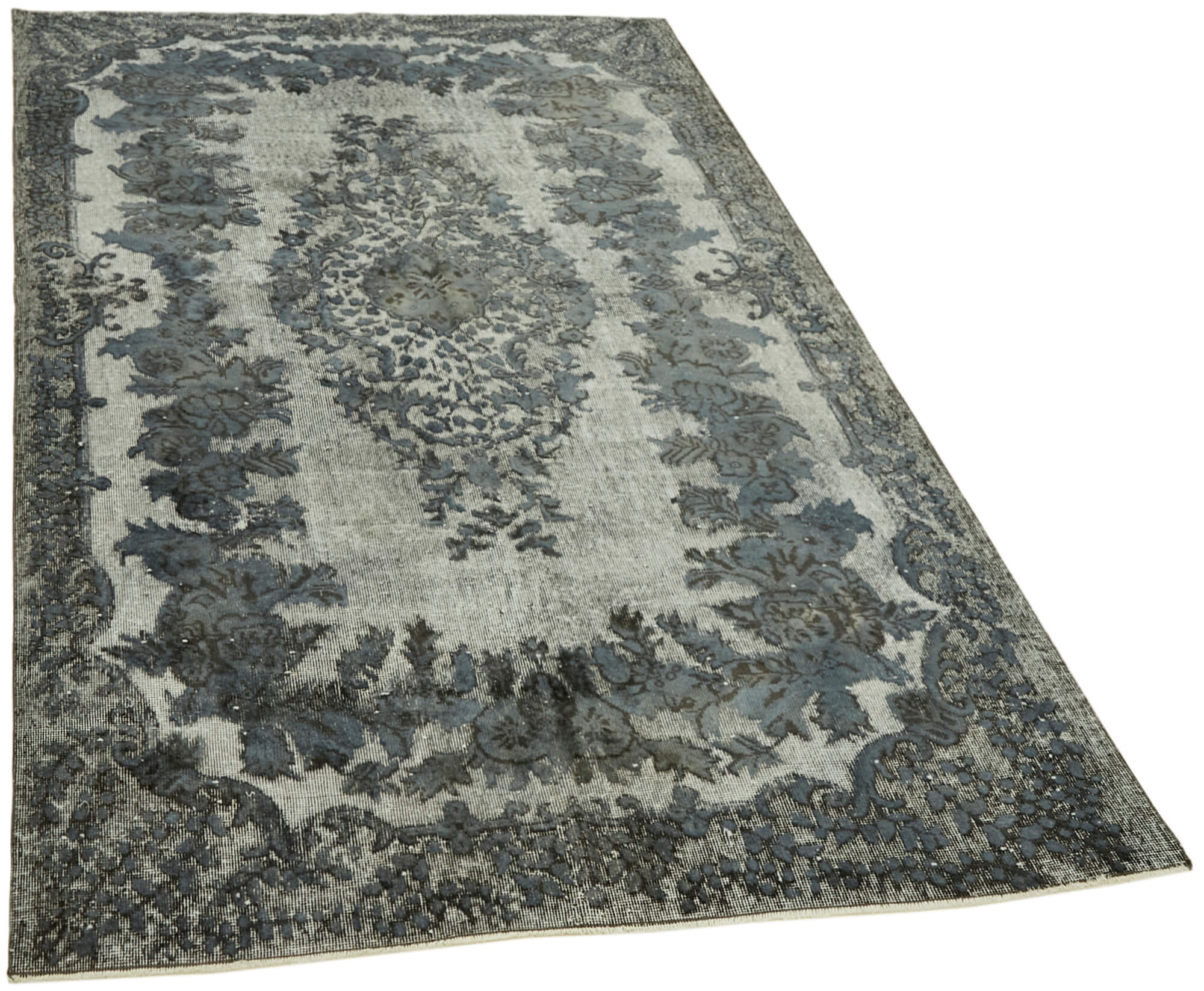 6x9 Grey Over Dyed Rug - 42602