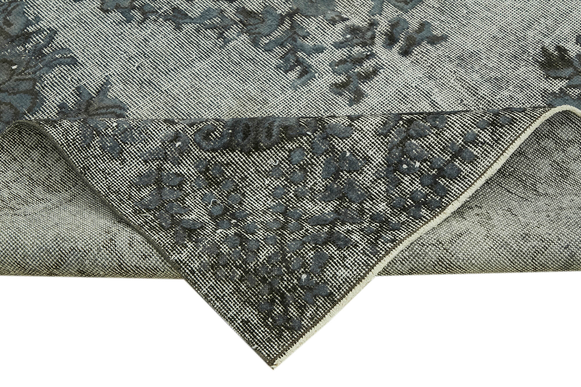6x9 Grey Over Dyed Rug - 42602