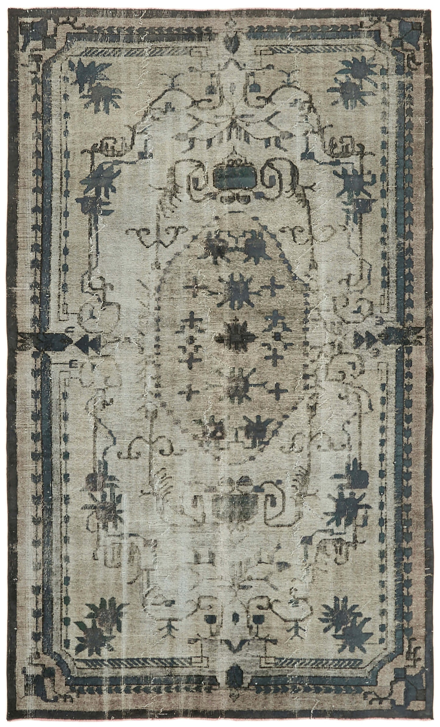 6x9 Grey Over Dyed Rug - 42603