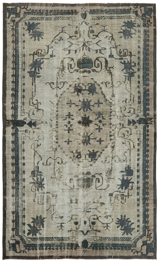 6x9 Grey Over Dyed Rug - 42603