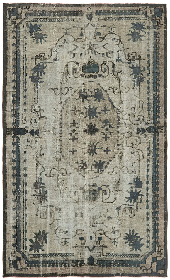 6x9 Grey Over Dyed Rug - 42603