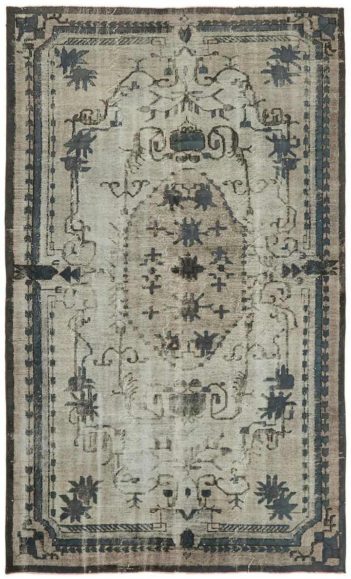 6x9 Grey Over Dyed Rug - 42603