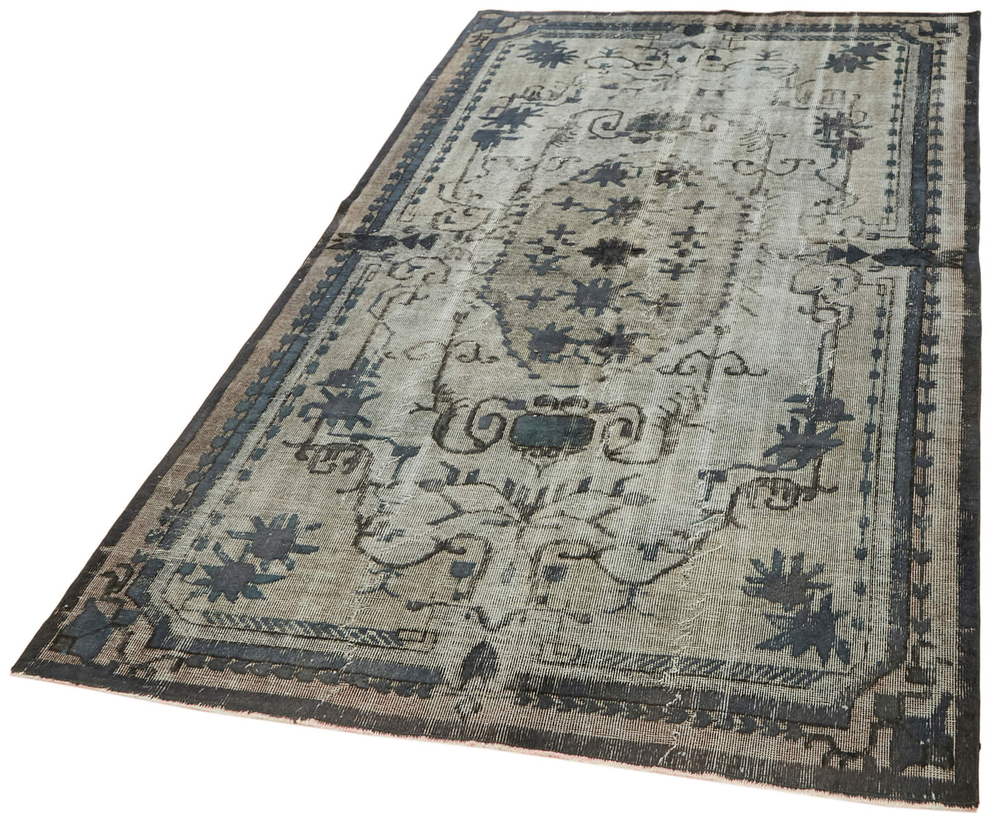6x9 Grey Over Dyed Rug - 42603