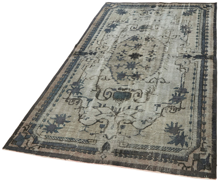 6x9 Grey Over Dyed Rug - 42603