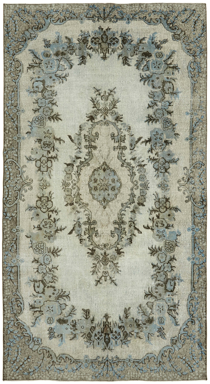 6x10 Blue Over Dyed Rug - 42604