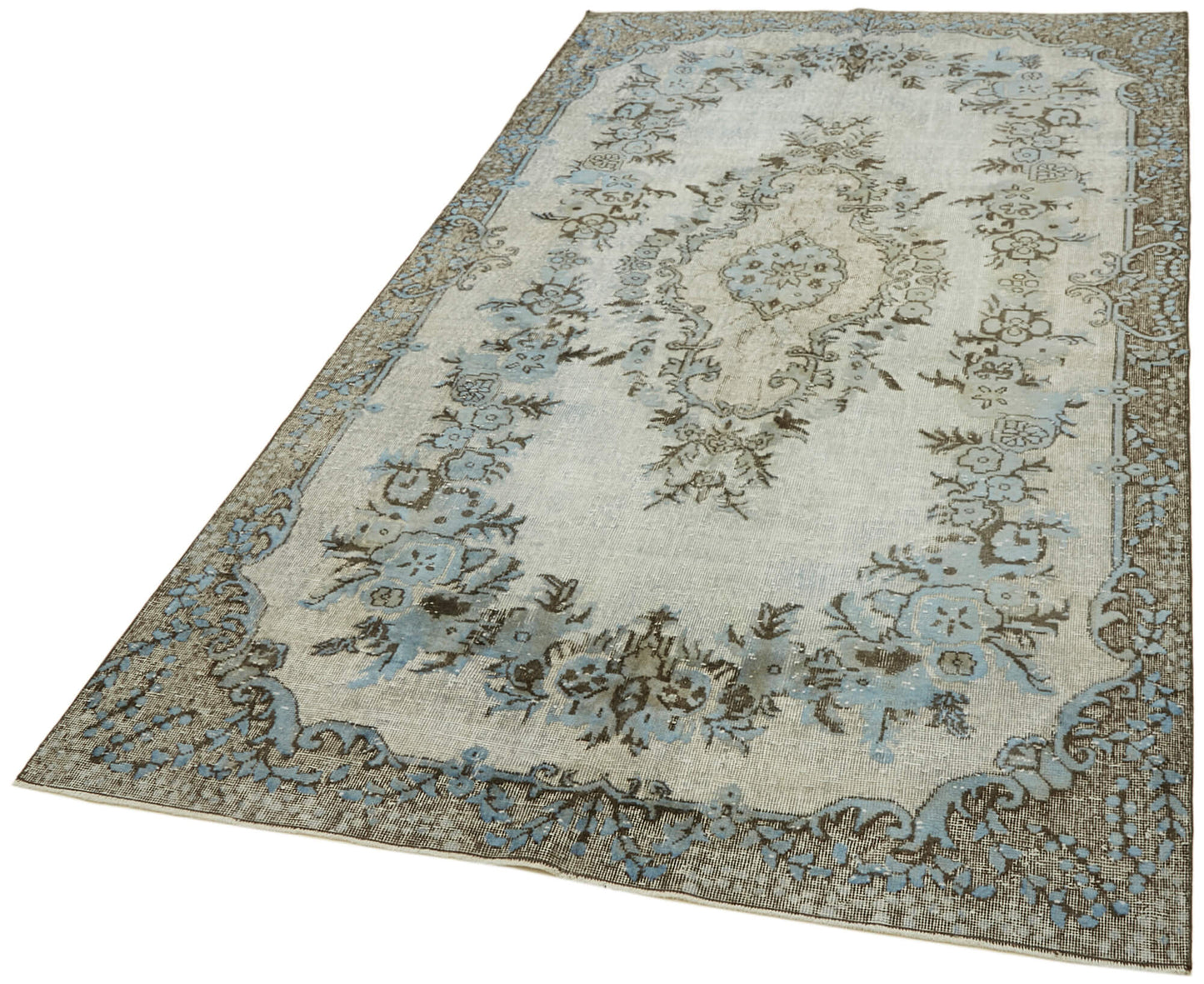 6x10 Blue Over Dyed Rug - 42604