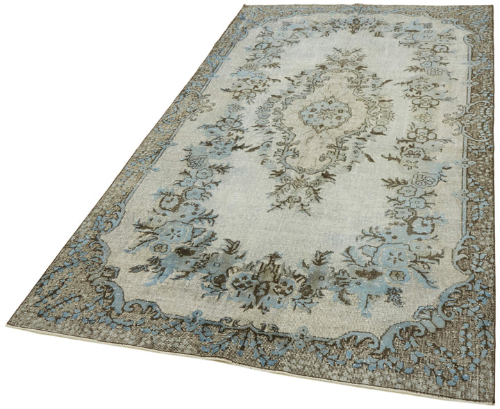 6x10 Blue Over Dyed Rug - 42604