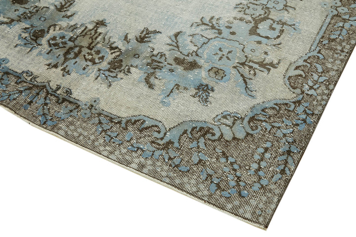 6x10 Blue Over Dyed Rug - 42604