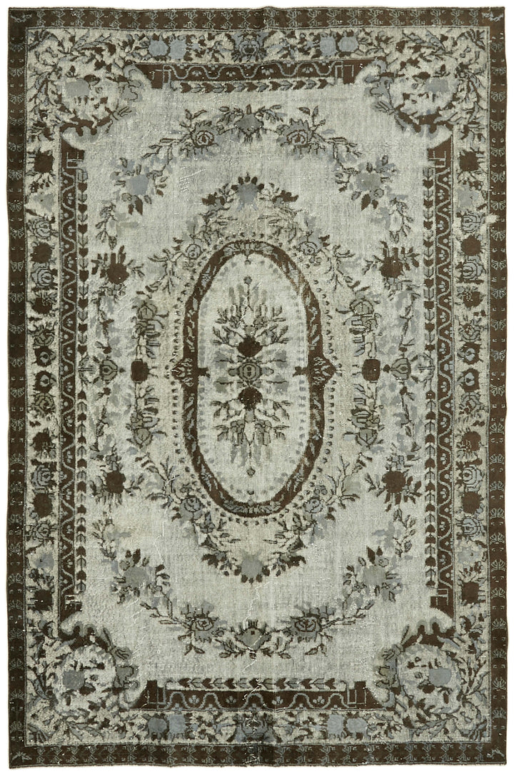 7x10 Grey Over Dyed Rug - 42605
