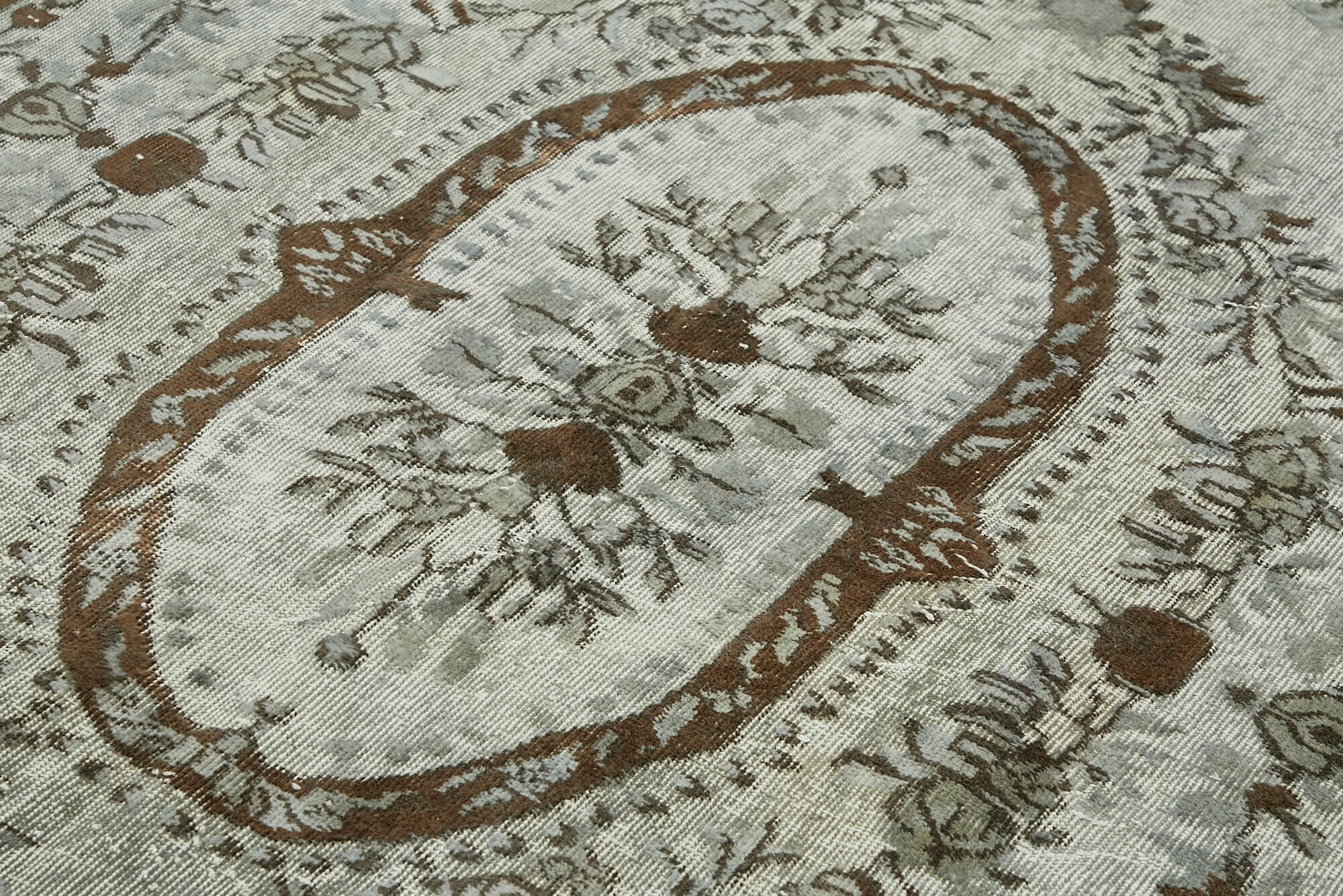 7x10 Grey Over Dyed Rug - 42605