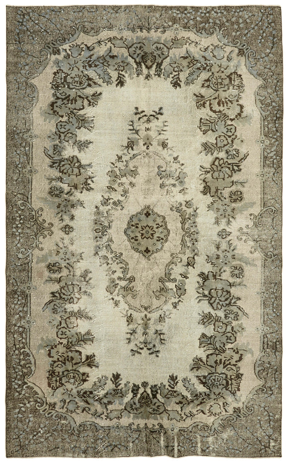 6x10 Grey Over Dyed Rug - 42606