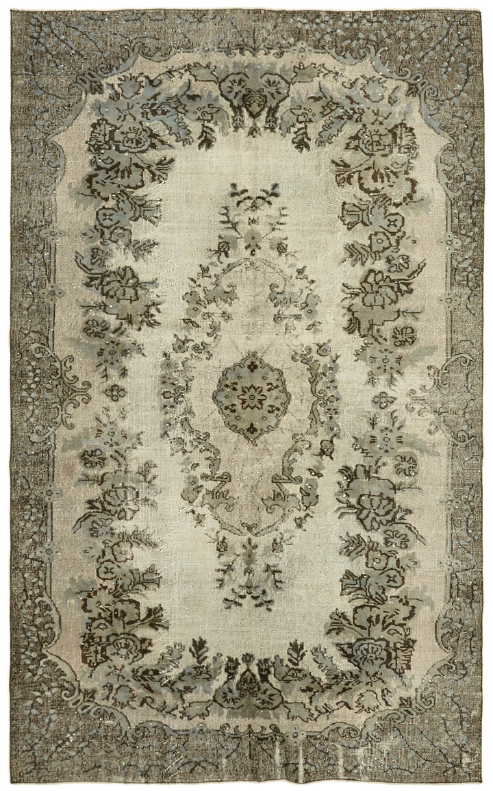 6x10 Grey Over Dyed Rug - 42606