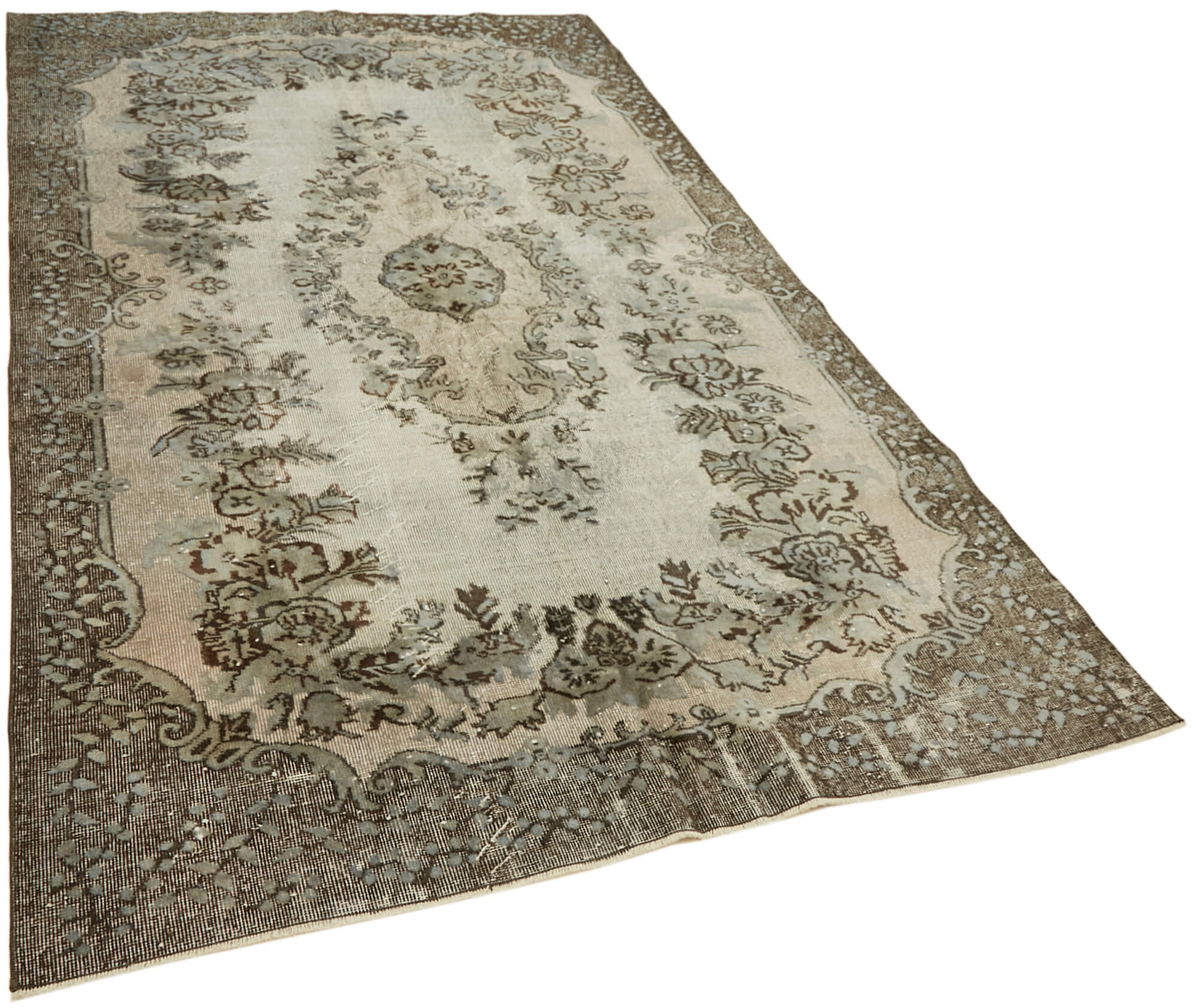 6x10 Grey Over Dyed Rug - 42606