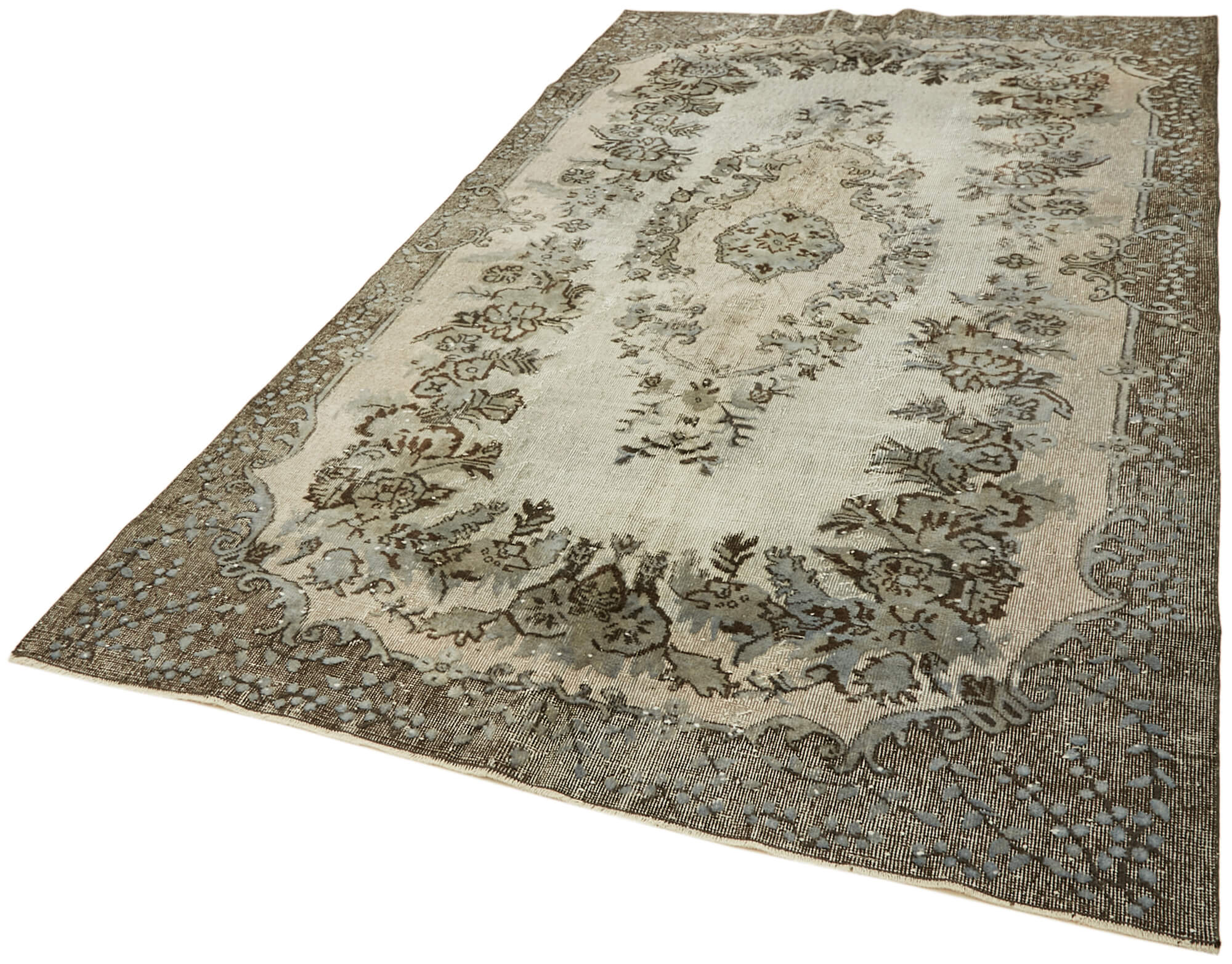 6x10 Grey Over Dyed Rug - 42606