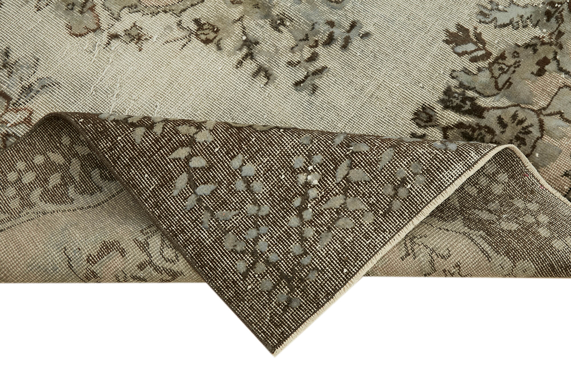 6x10 Grey Over Dyed Rug - 42606