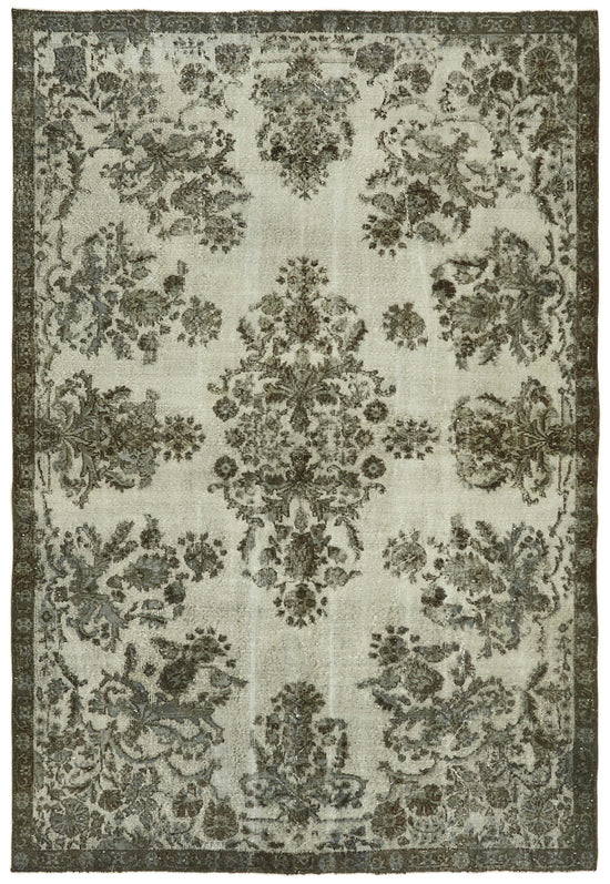 7x10 Grey Over Dyed Rug - 42607