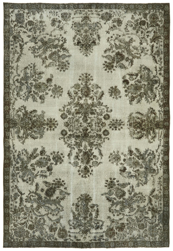7x10 Grey Over Dyed Rug - 42607