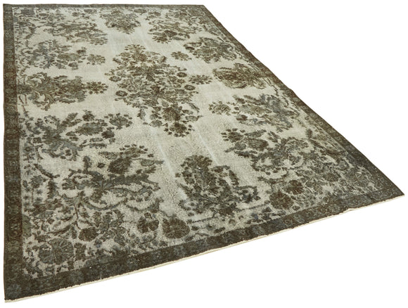 7x10 Grey Over Dyed Rug - 42607