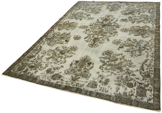 7x10 Grey Over Dyed Rug - 42607