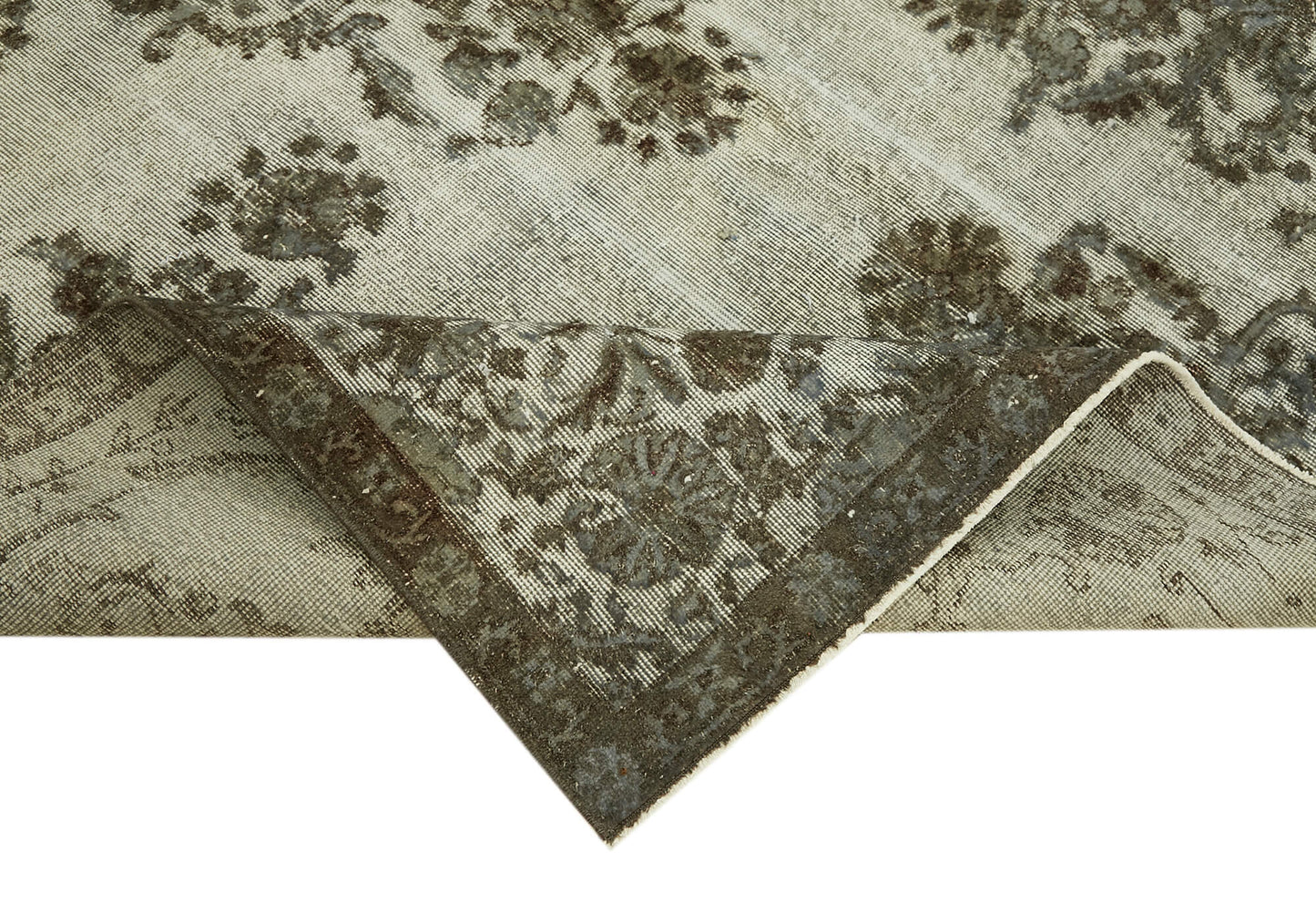 7x10 Grey Over Dyed Rug - 42607