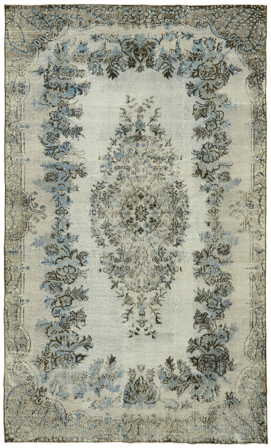 6x9 Blue Over Dyed Rug - 42608