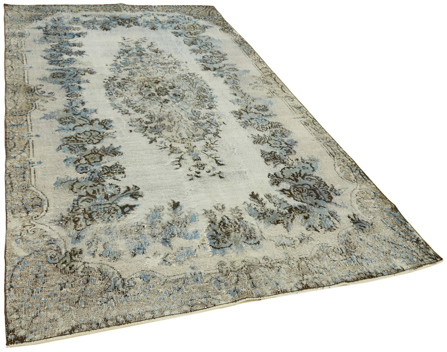 6x9 Blue Over Dyed Rug - 42608