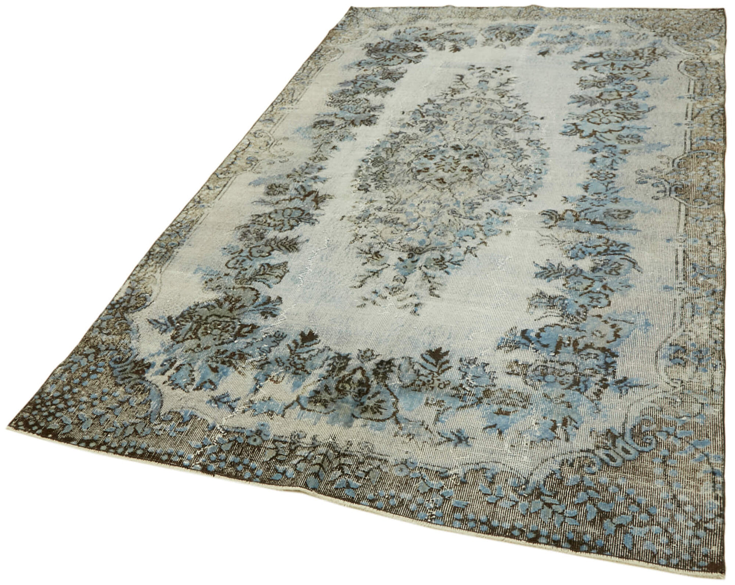 6x9 Blue Over Dyed Rug - 42608