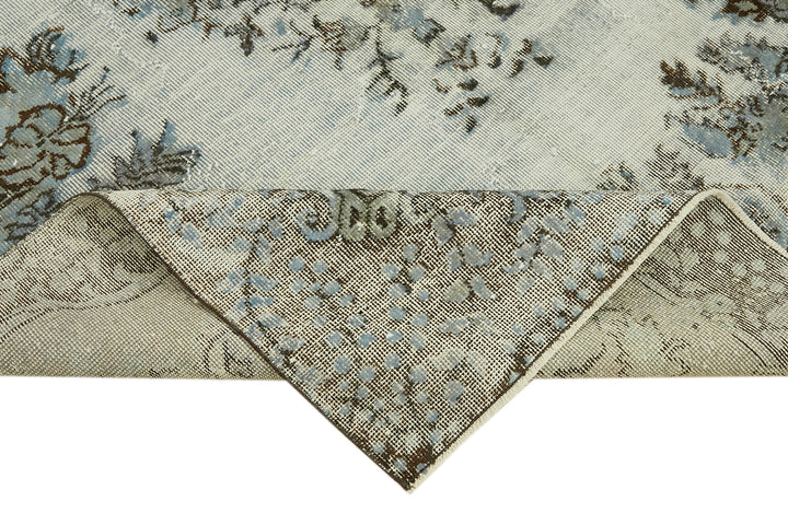 6x9 Blue Over Dyed Rug - 42608