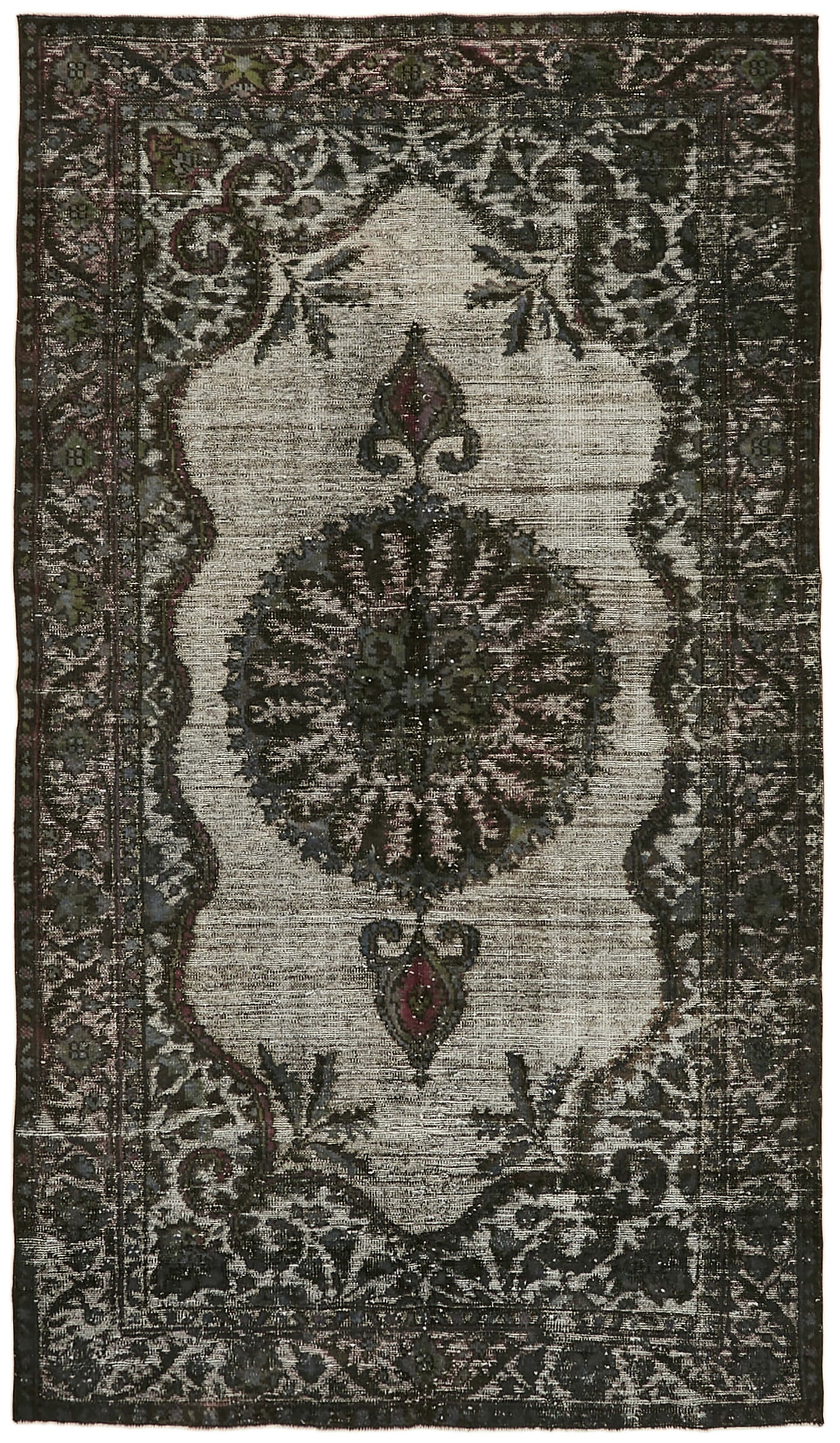 6x10 Grey Over Dyed Rug - 42611