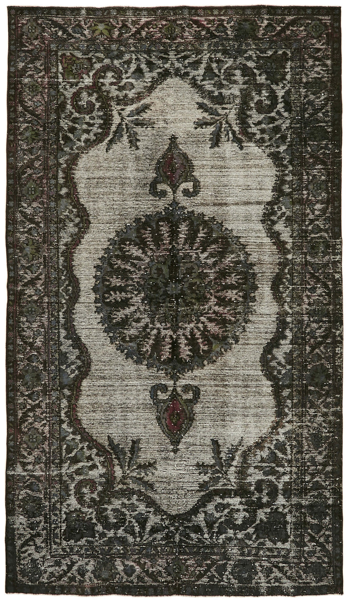 6x10 Grey Over Dyed Rug - 42611