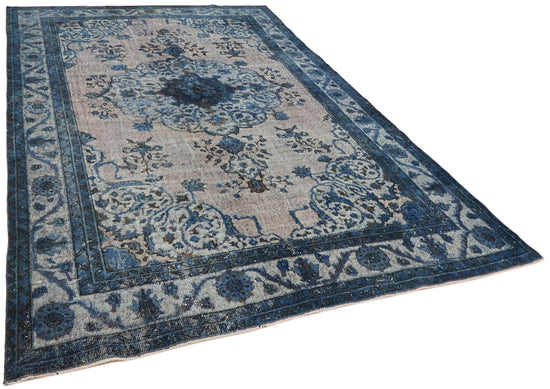 7x10 Blue Over Dyed Rug - 42612