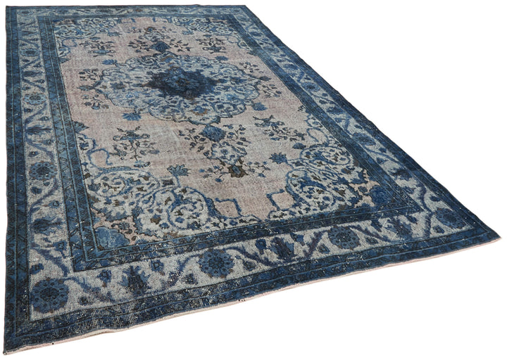 7x10 Blue Over Dyed Rug - 42612