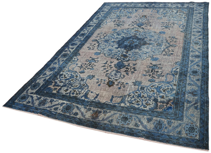 7x10 Blue Over Dyed Rug - 42612