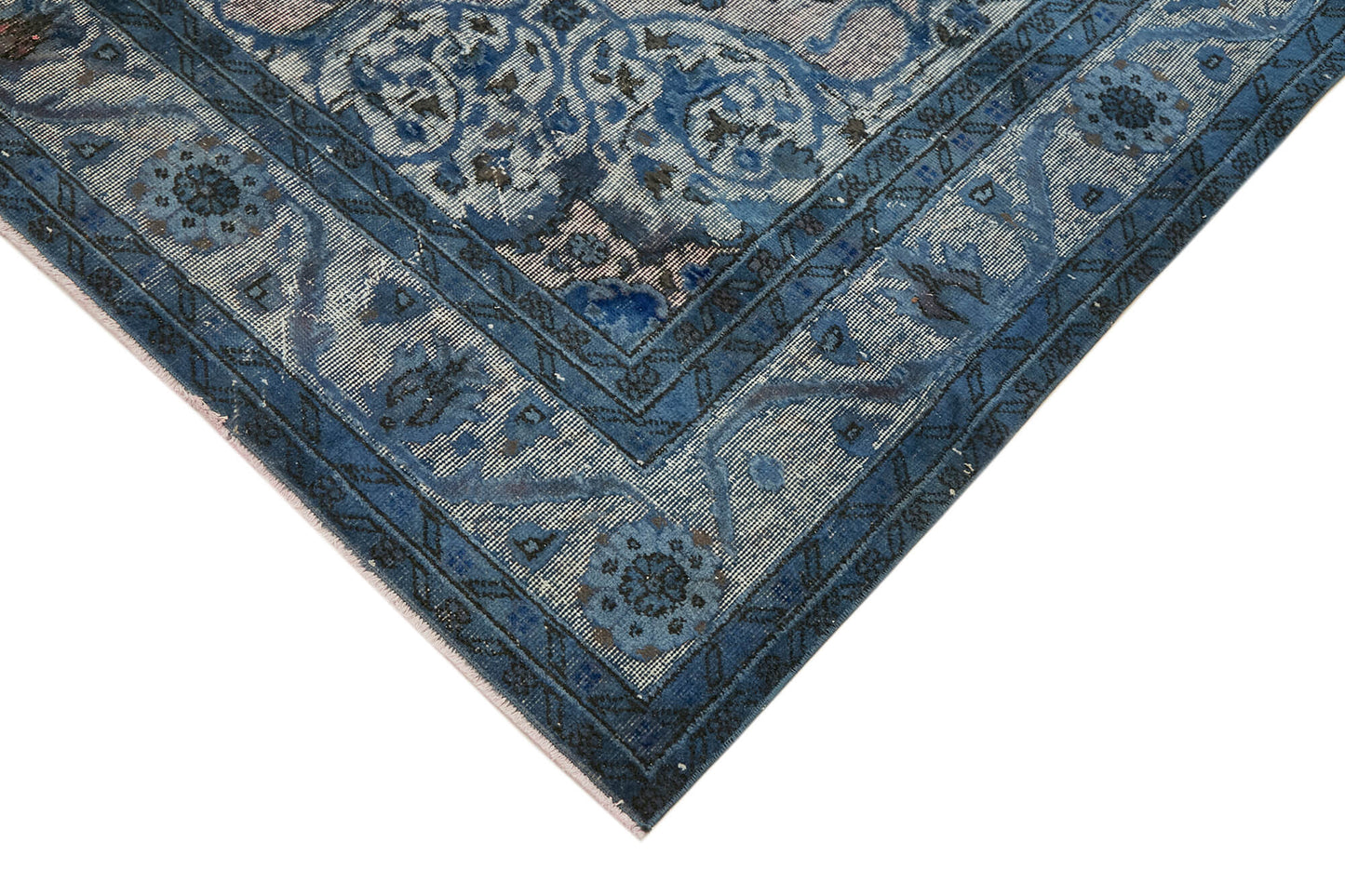 7x10 Blue Over Dyed Rug - 42612