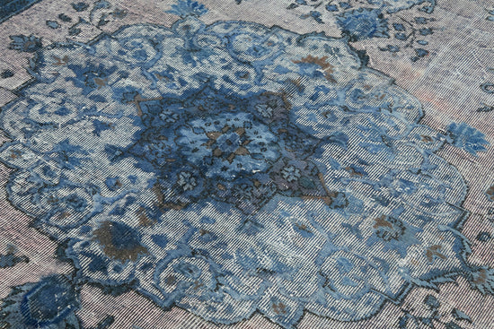 7x10 Blue Over Dyed Rug - 42612