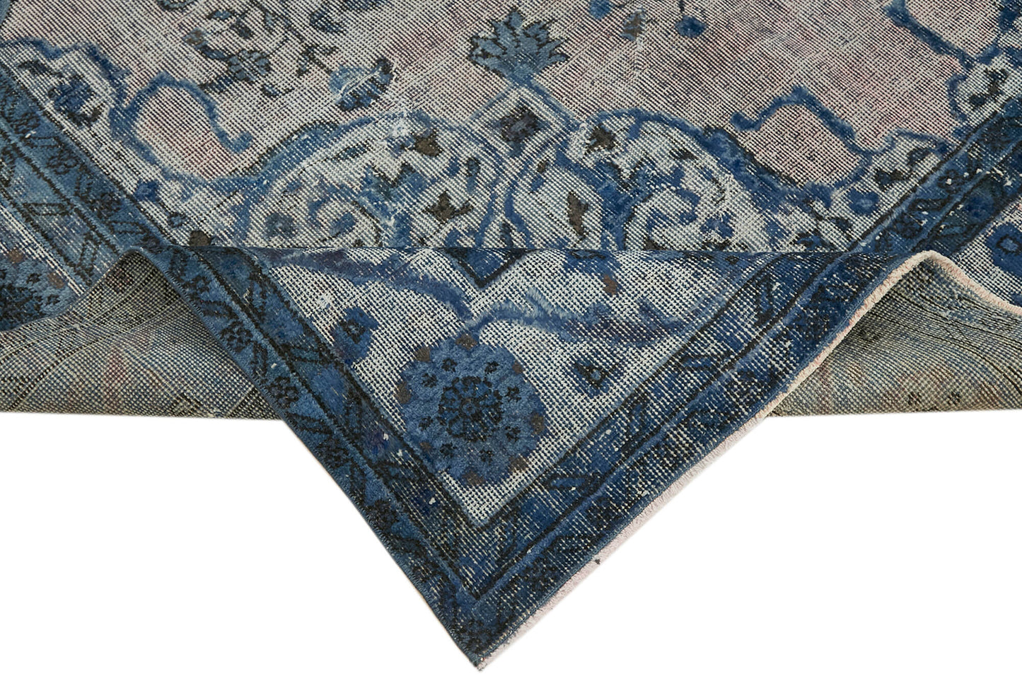 7x10 Blue Over Dyed Rug - 42612