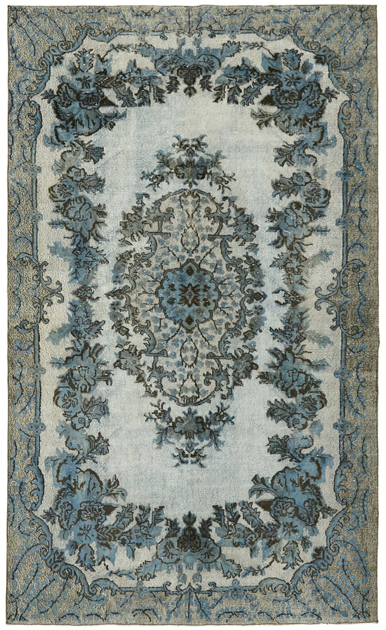6x11 Blue Over Dyed Rug - 42614