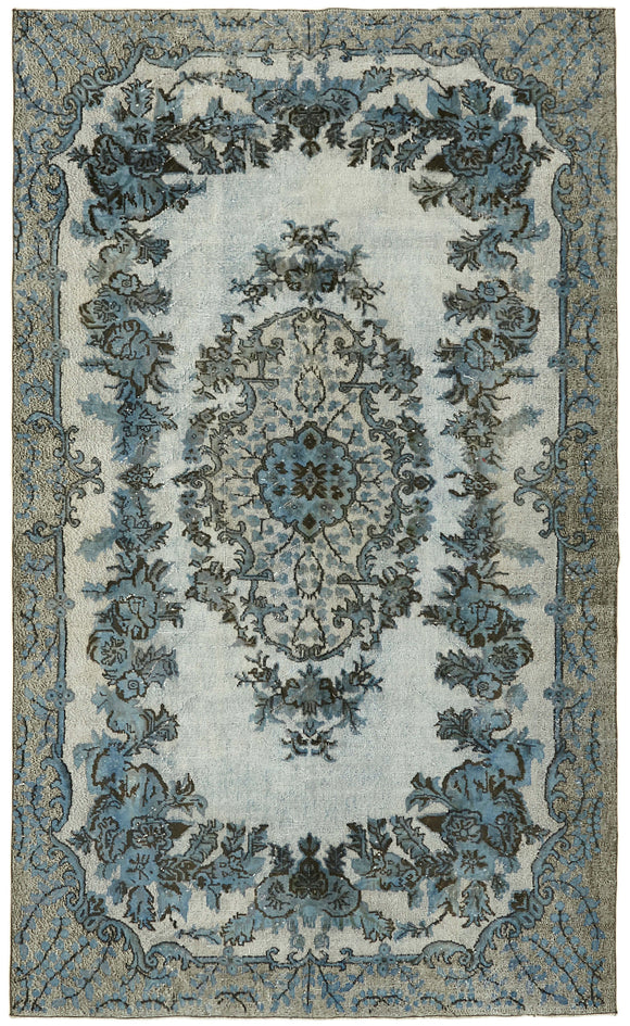 6x11 Blue Over Dyed Rug - 42614