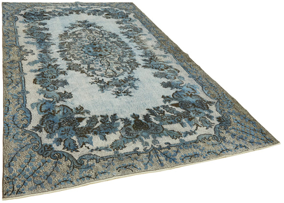 6x11 Blue Over Dyed Rug - 42614