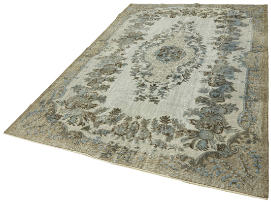 6x9 Blue Over Dyed Rug - 42615