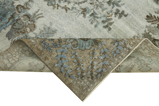 6x9 Blue Over Dyed Rug - 42615