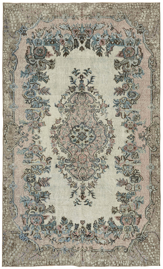 6x10 Blue Over Dyed Rug - 42616